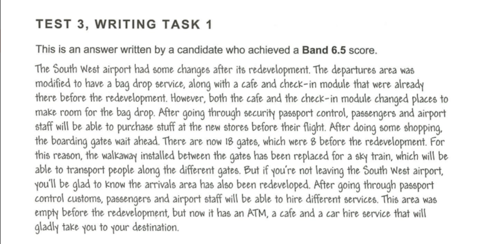 IELTS Bar Graph Sample Answer